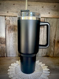 40 OZ. STAINLESS STEEL TUMBLER WITH HANDLE